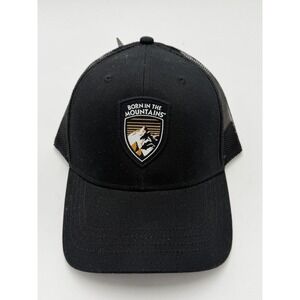 KUHL Born Trucker Hat Adjustable Strap Mountain Black New with Tags